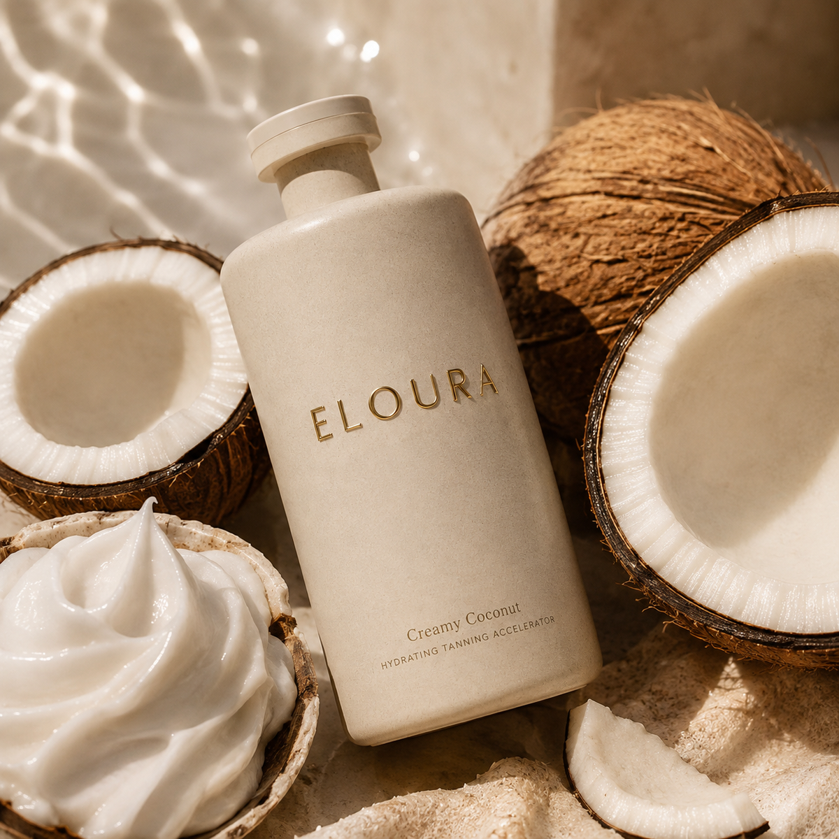 ELOURA Creamy Coconut Hydrating Tanning Accelerator | 300ml